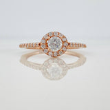 Anillo Churumbela 2.15gr / T6 1/4 / Oro Rosa 18K %