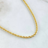 Cadena Lazo 4.45gr / 50cm / +3 Oro 18K