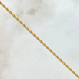 Cadena Lazo 3.55gr / 40cm / +3 Oro 18K