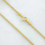 Cadena Cubana 1.55gr / 45cm / +1 Oro 18K