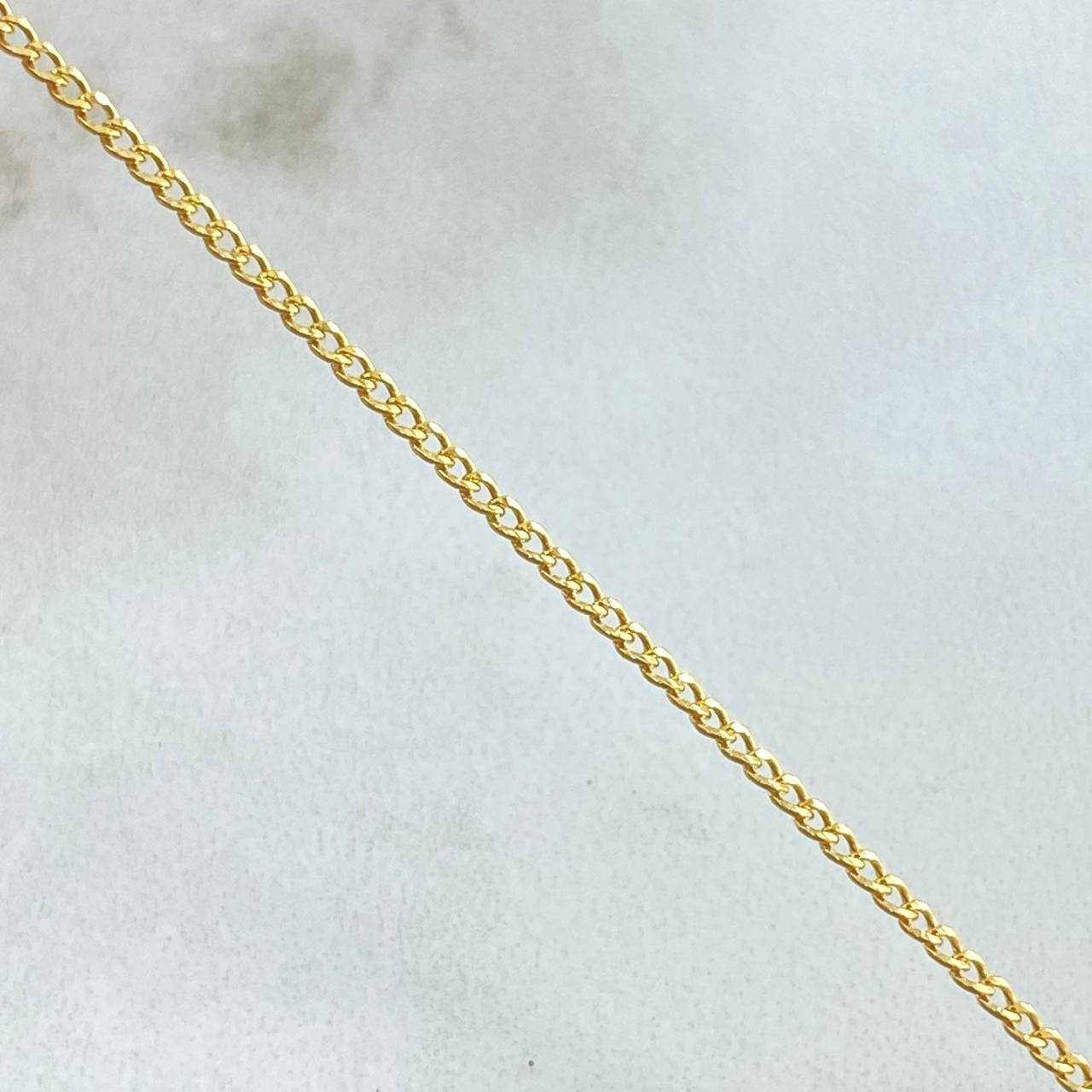 Cadena Cubana 1.55gr / 45cm / +1 Oro 18K