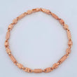 Pulso Rustico 6.2gr / 21.6cm / Oro Rosa 18K &