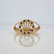 Anillo Corona 1.6gr / T4 1/4 / Oro Amarillo 18K
