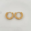 Candongas Bv 3.95gr / 1.3cm / Oro Amarillo 18K &