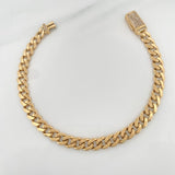 Pulso Cubano 10gr / 19.8cm / Oro Amarillo Nac.Esp 18K &