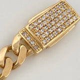 Pulso Cubano 10gr / 19.8cm / Oro Amarillo Nac.Esp 18K &