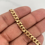 Pulso Cubano 10gr / 19.8cm / Oro Amarillo Nac.Esp 18K &