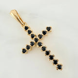 Dije Cruz  1.95gr / 3.1cm / Oro Amarillo 18K &