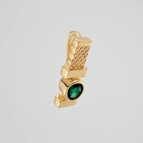 Dije Pendulo Correa 1.25gr / 1.5cm / Oro Amarillo 18K