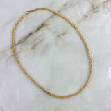 Cadena Peruana 29.1gr / 60cm / 4.7mm Oro Amarillo +3 *