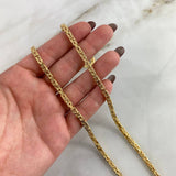 Cadena Peruana 29.1gr / 60cm / 4.7mm Oro Amarillo +3 *