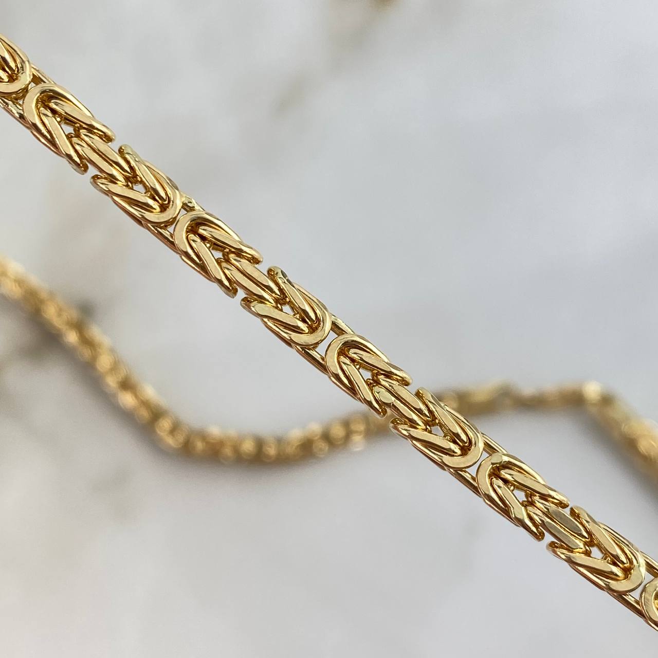 Cadena Peruana 29.1gr / 60cm / 4.7mm Oro Amarillo +3 *