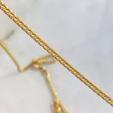 Cadena Franco 7.65gr / 60cm / 2mm Oro Amarillo +4 *