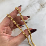 Cadena Lazo 9.45gr / 55cm / 4.3mm Oro Amarillo +3 *