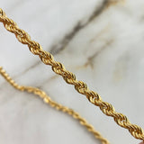 Cadena Lazo 9.45gr / 55cm / 4.3mm Oro Amarillo +3 *