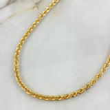 Cadena Lazo 9.45gr / 55cm / 4.3mm Oro Amarillo +3 *