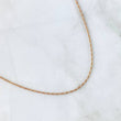 Cadena Lazo 0.85gr / 45cm / 0.7mm Oro Rosa +3  *