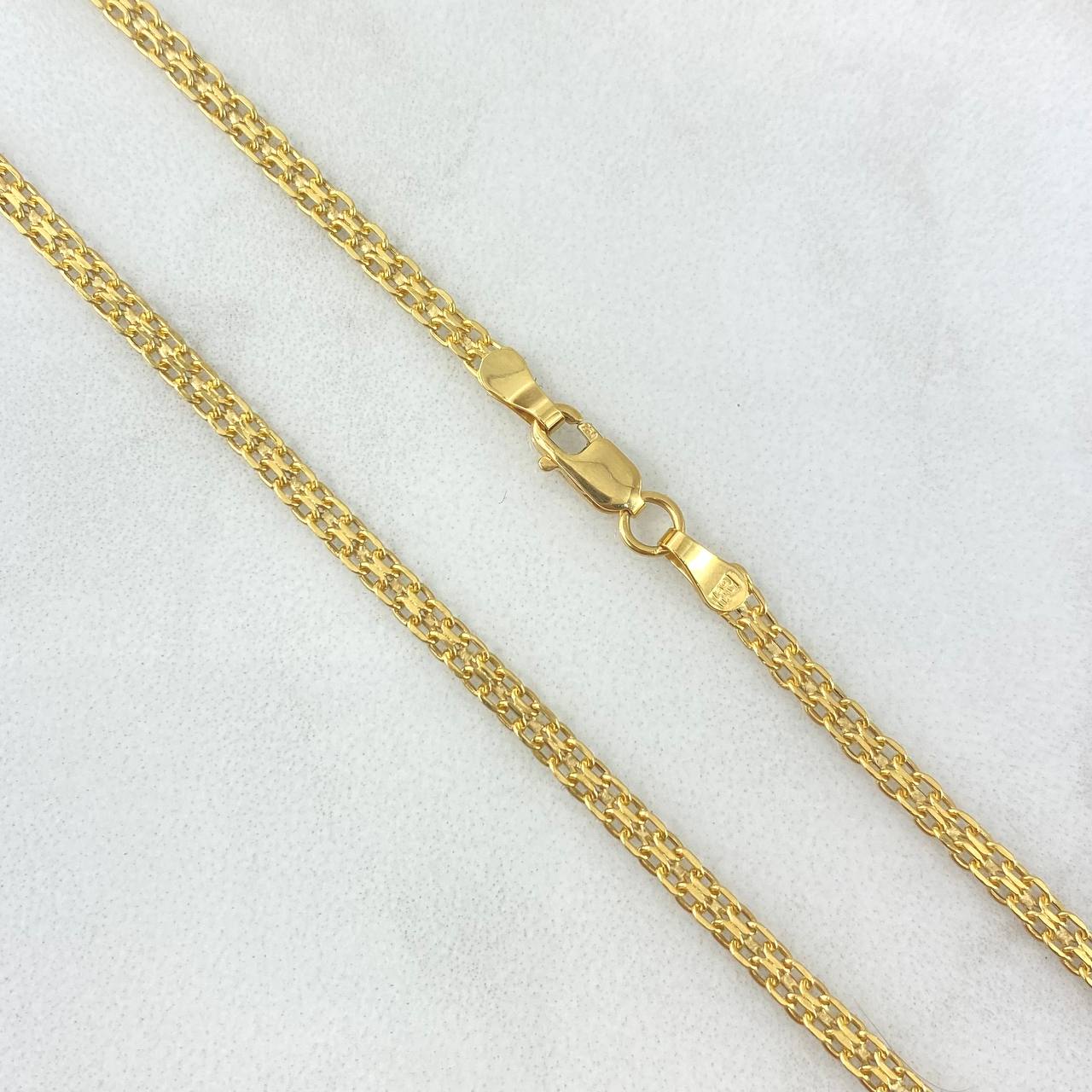 Cadena China 4gr / 60cm / 1.6mm Oro Amarillo +0 18K *