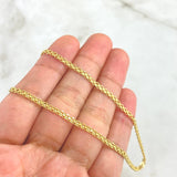 Cadena China 3gr / 60cm / 1.4mm Oro Amarillo +1 18K *