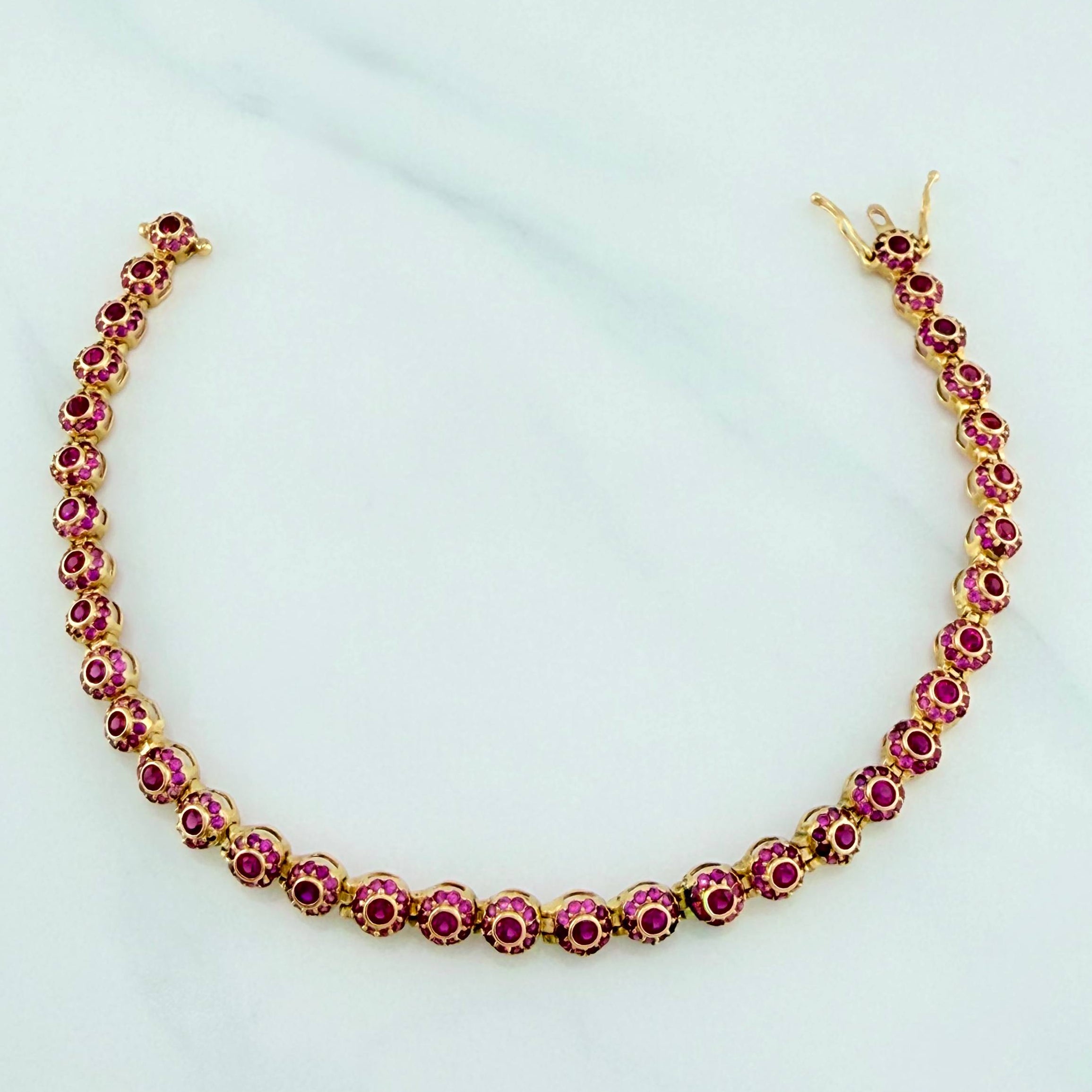 Pulso Tennis 8.6 g / 18.6 cm / 4.46 mm Oro Amarillo 18K