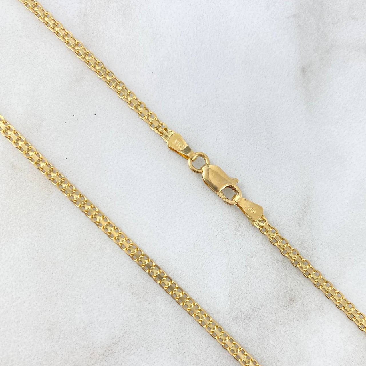 Cadena China 6.45gr / 45cm / 2.4mm Oro Amarillo +0