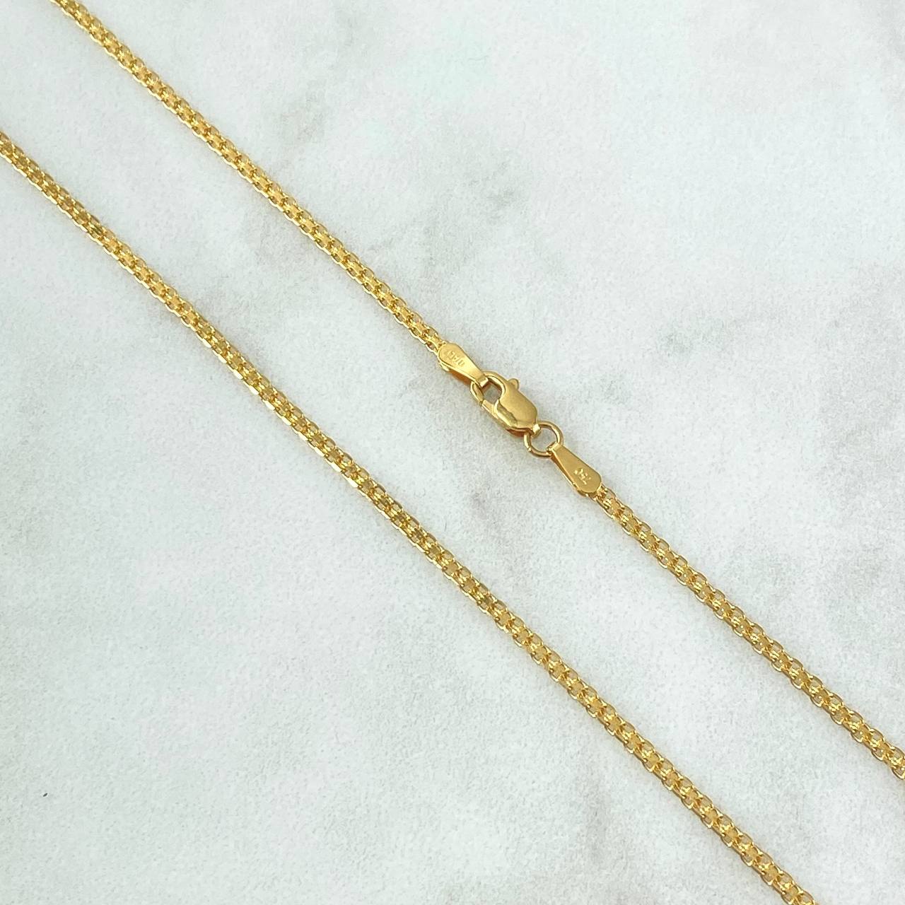 Cadena China 3.5gr / 45cm / 1.5mm Oro Amarillo +0 18K ©
