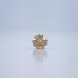 Piercing Flor 0.55gr / 1.1cm / Oro Amarillo 18K $