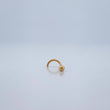 Piercing Bola Chispa 0.15gr / 1.1cm / Oro Amarillo 18K $