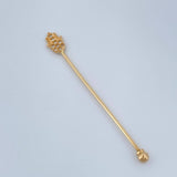 Piercing Industrial Mano Hamsa 1gr / 5cm / Oro Amarillo 18K $