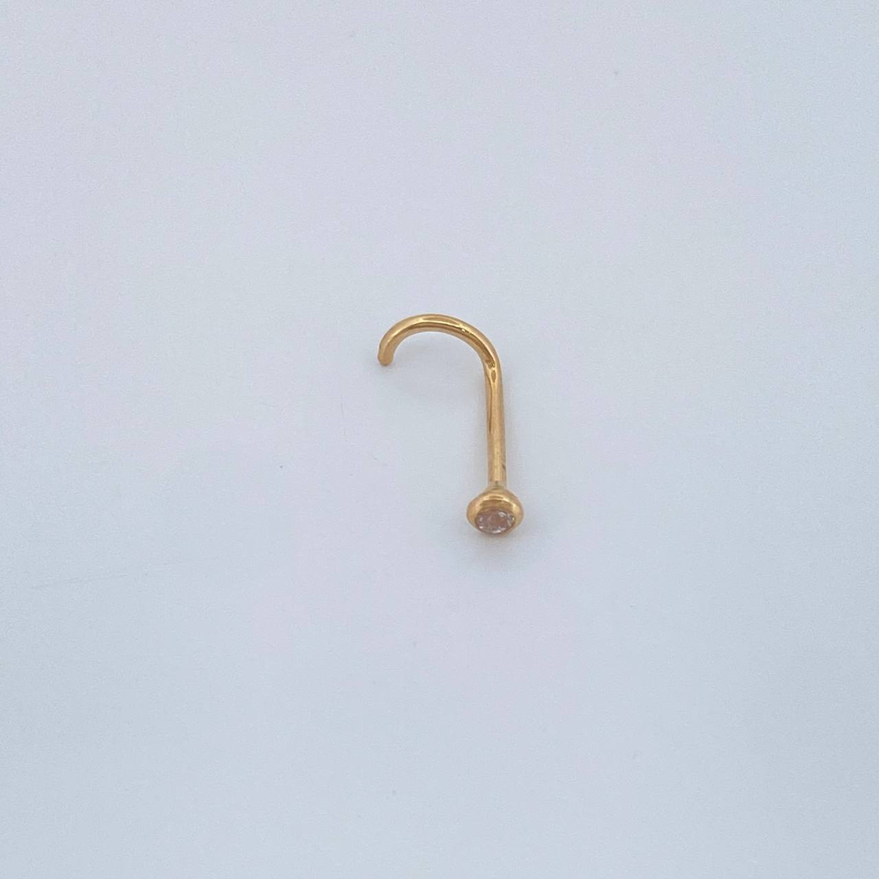 Piercing Bola Chispa 0.1gr / 1cm / Oro Amarillo 18K $