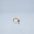 Piercing Bola Chispa 0.1gr / 1cm / Oro Amarillo 18K $
