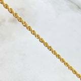 Cadena Lazo 4.5gr / 50cm / +3 Oro 18K ©