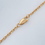 Cadena Aro Seguido Trebol 12.85gr / 45.1cm-Oro Amarillo 18K &