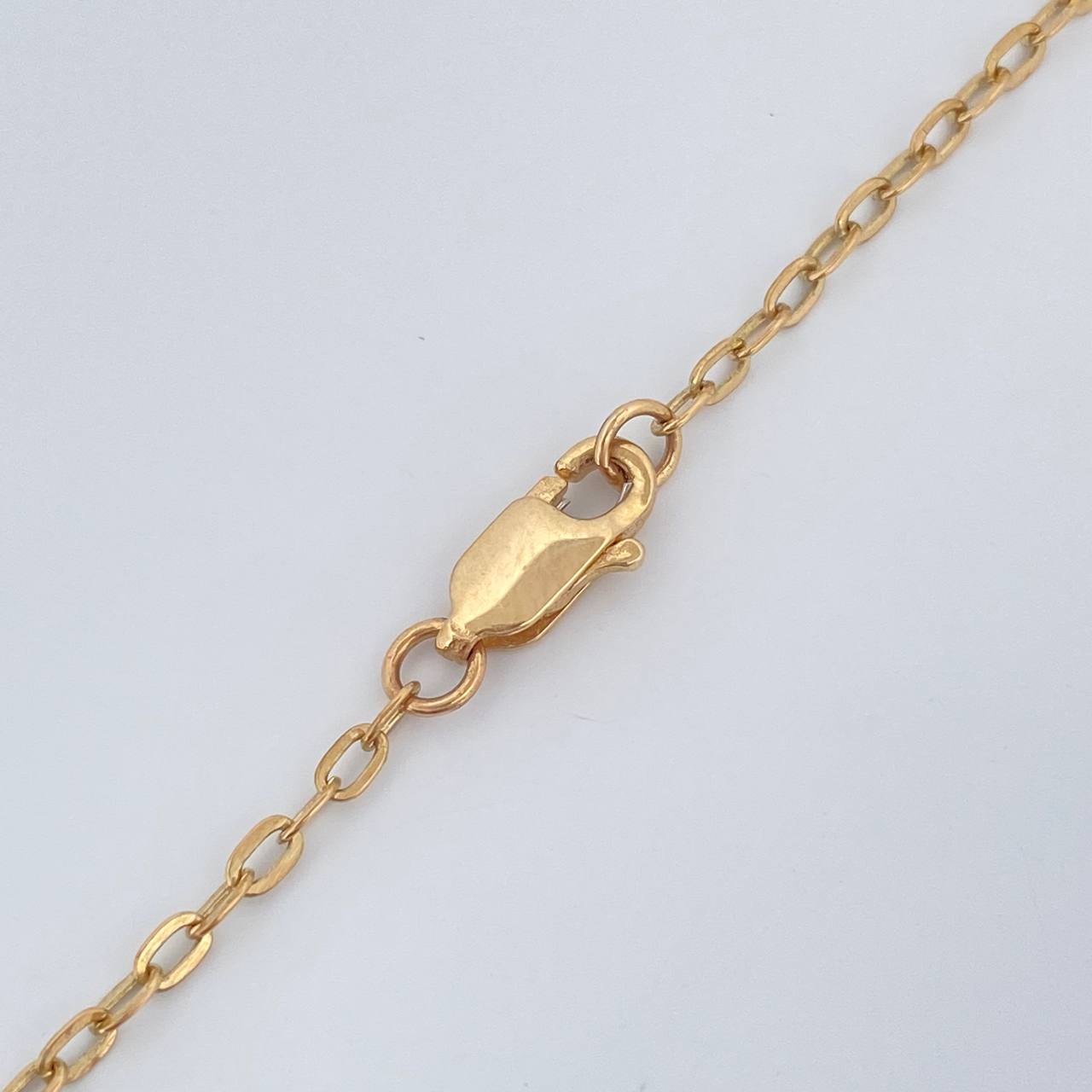 Cadena Aro Seguido Trebol 6.85gr / 47.5cm-Oro Amarillo 18K &