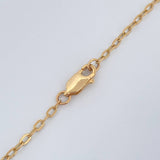 Cadena Aro Seguido Trebol 6.8gr / 44.6cm-Oro Amarillo 18K &