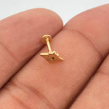 Piercing  Estrella Cardinal 0.5gr / 0.9cm / Oro Amarillo 18K &