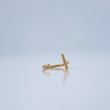 Piercing Simulador Arco en T 0.25gr / 1cm / Oro Amarillo 18K &