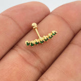 Piercing Arco 0.8gr / 1.5cm / Oro Amarillo 18K &