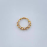 Piercing Earcuff Tiara Maya 0.5gr / 1cm / Oro Amarillo 18K &
