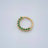 Piercing Earcuff Tiara Maya 0.45gr / 1cm / Oro Amarillo 18K &