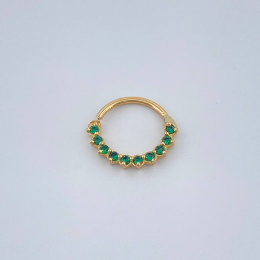 Piercing Earcuff Tiara Maya 0.45gr / 1cm / Oro Amarillo 18K &