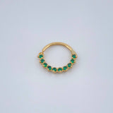 Piercing Earcuff Tiara Maya 0.45gr / 1cm / Oro Amarillo 18K &