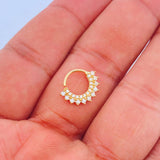 Piercing Earcuff Tiara Maya 0.95gr / 1.3cm / Oro Amarillo 18K &
