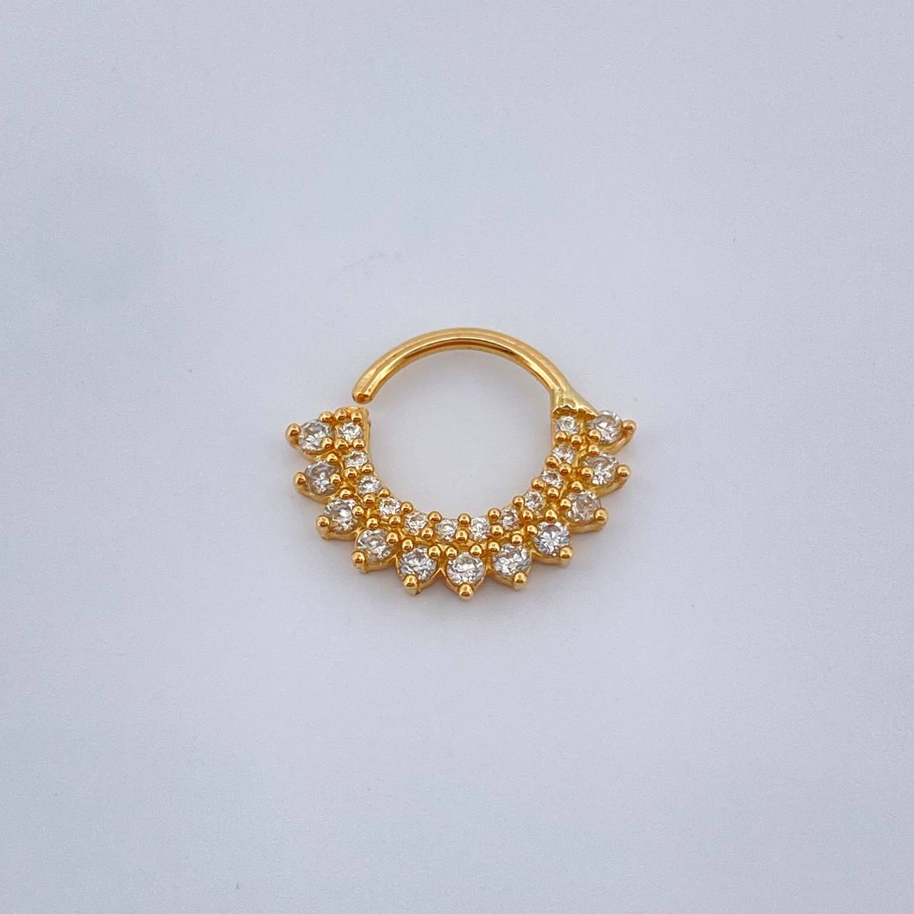 Piercing Earcuff Tiara Maya 0.95gr / 1.3cm / Oro Amarillo 18K &
