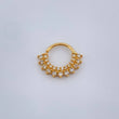 Piercing Earcuff Tiara Maya 0.95gr / 1.3cm / Oro Amarillo 18K &