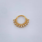 Piercing Earcuff Tiara Maya 0.95gr / 1.3cm / Oro Amarillo 18K &