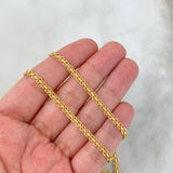 Cadena China 11.85gr / 60cm / 3.2mm Oro Amarillo +0