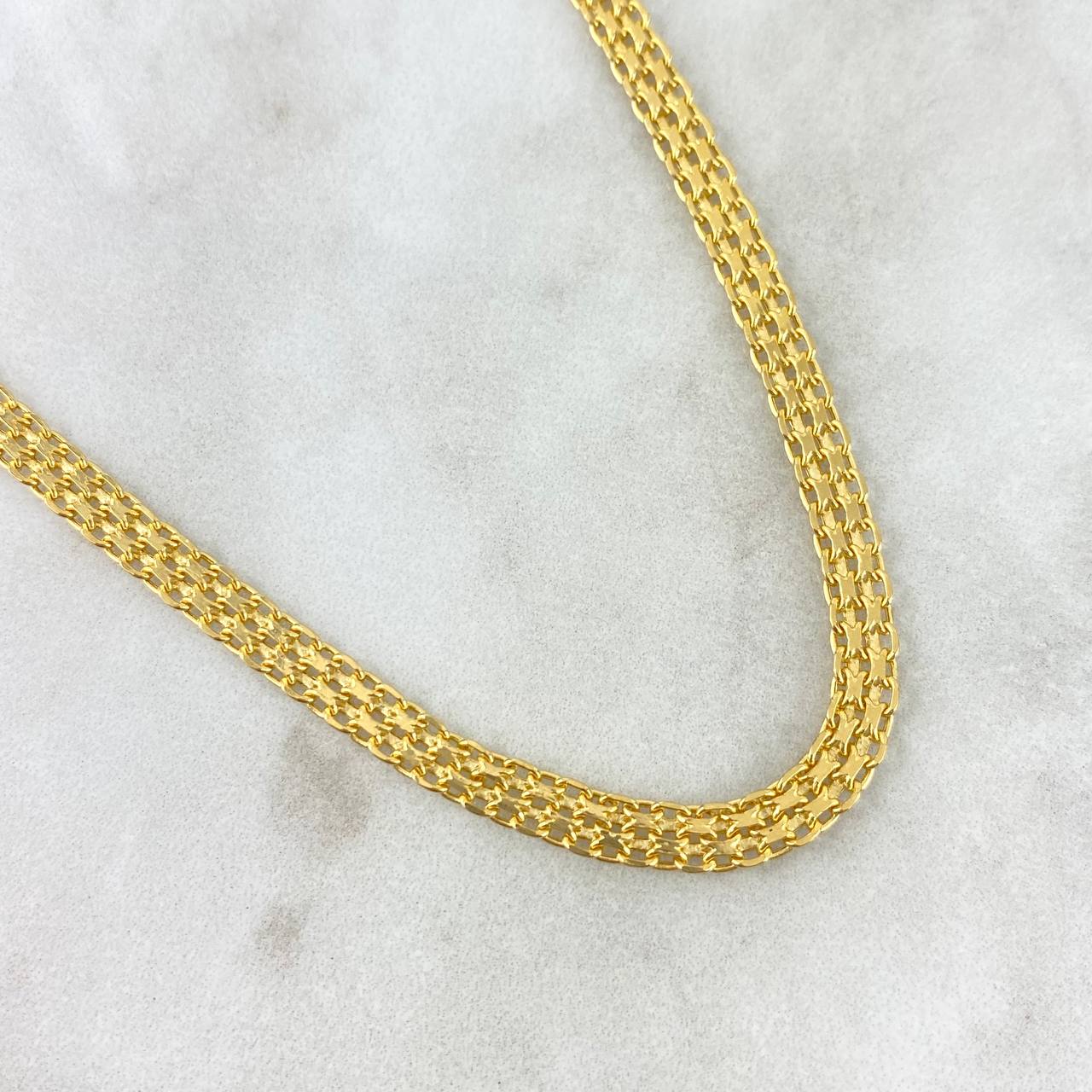 Cadena China 7.15gr / 50cm / 4.1mm Oro Amarillo +0