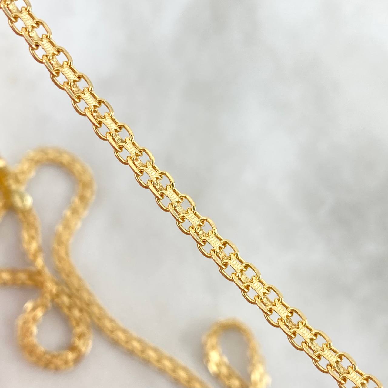 Cadena China 10gr / 50cm / 3.2mm Oro Amarillo +0