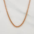 Cadena Franco 5.45g / 60cm / 1.5mm Dos Oros Blanco Rosa 18K